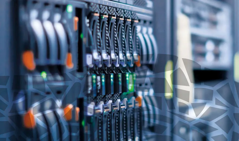 Server racks and network cabling